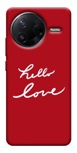 Чохол Hello love для Xiaomi Poco F7 Pro