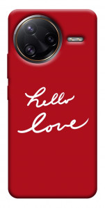 Чохол Hello love для Xiaomi Poco F7 Ultra