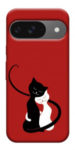 Чохол Закохані коти для Google Pixel 10 Pro