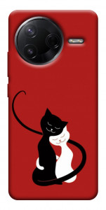 Чохол Закохані коти для Xiaomi Poco F7 Pro
