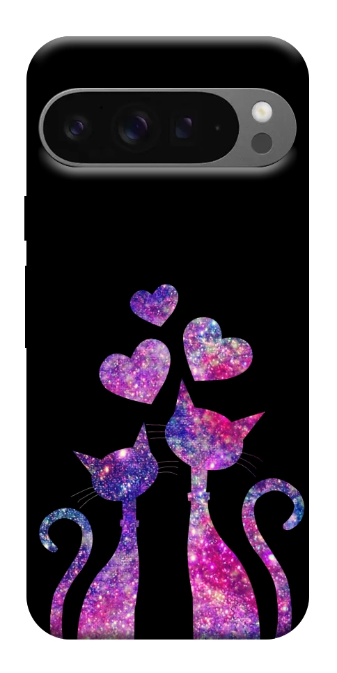 Чехол Космические коты для Google Pixel 10 Pro XL