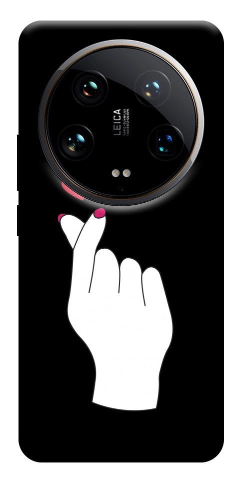 Чехол Сердце в руке для Xiaomi 14 Ultra