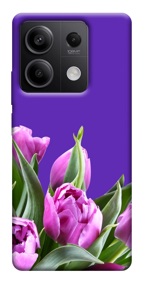 Чехол Тюльпаны для Xiaomi Redmi Note 13 5G