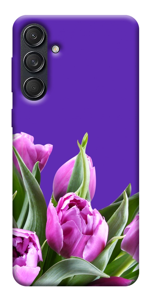 Чехол Тюльпаны для Galaxy M55