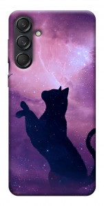 Чехол Кот и бабочка для Galaxy M55