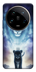 Чехол Львы для Xiaomi 14 Ultra