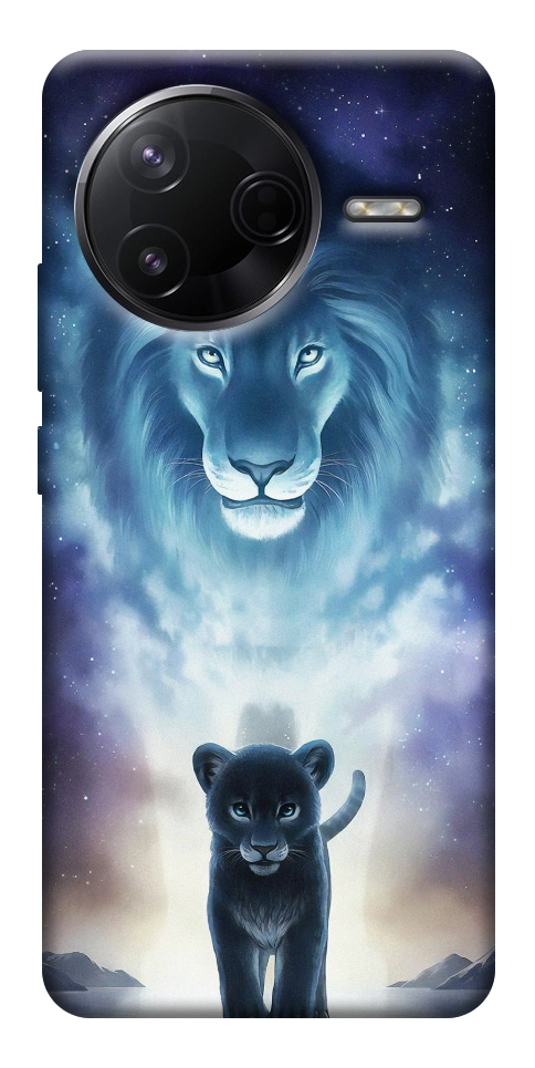 Чехол Львы для Xiaomi Poco F7 Pro
