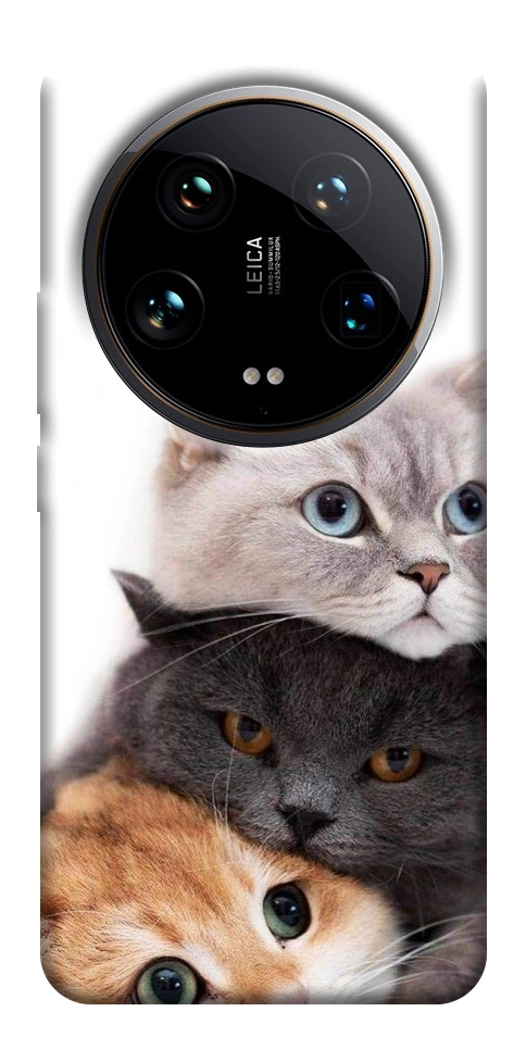 Чохол Три коти для Xiaomi 14 Ultra