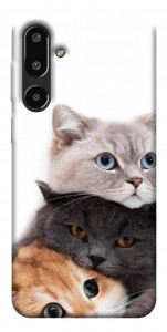 Чохол Три коти для Galaxy F16 5G