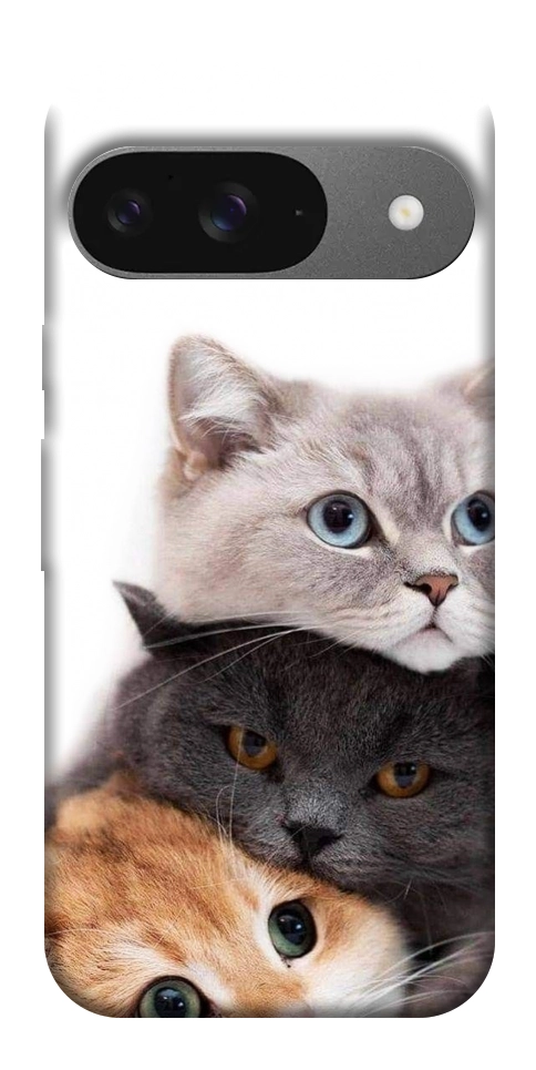 Чехол Три кота для Google Pixel 10 Pro
