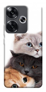 Чехол Три кота для Xiaomi Poco F6