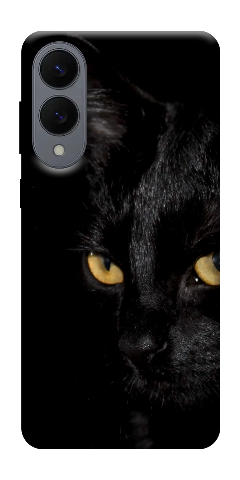 Чехол Черный кот для Galaxy S25 Edge