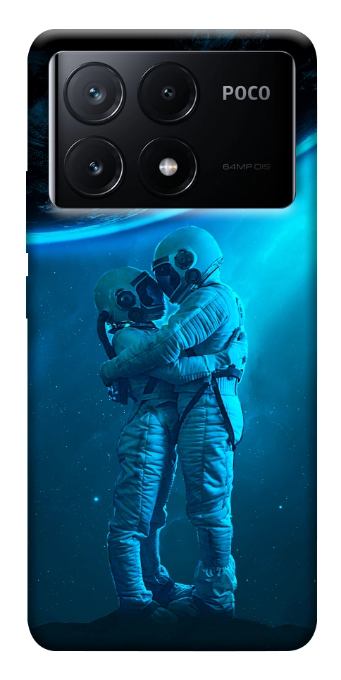 Чехол Космическая любовь для Xiaomi Poco X6 Pro