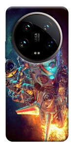 Чехол Космический корабль для Xiaomi 14 Ultra