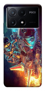 Чохол Космічний корабель для Xiaomi Poco X6 Pro