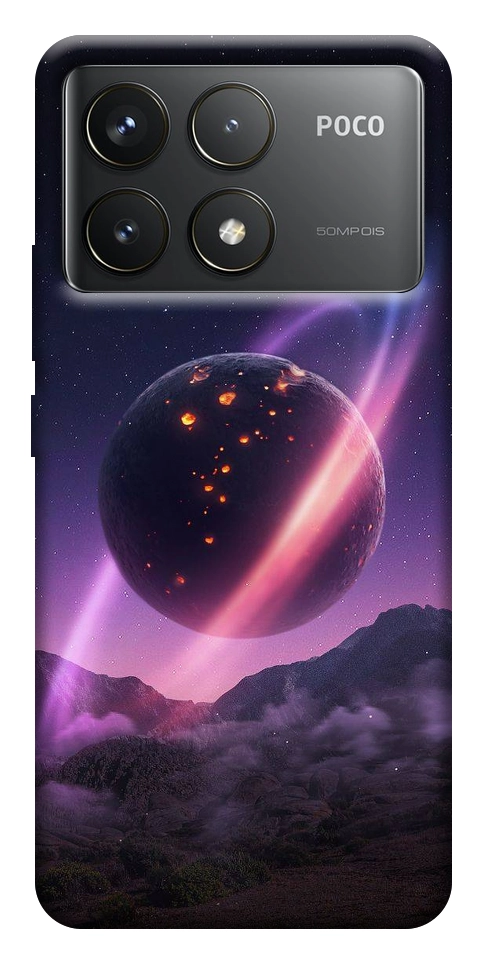 Чохол Сатурн для Xiaomi Poco F6 Pro