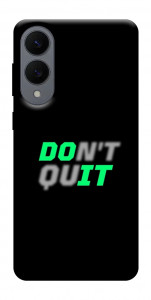 Чехол Don't quit для Galaxy S25 Edge