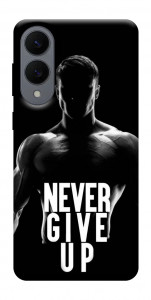 Чехол Never give up для Galaxy S25 Edge