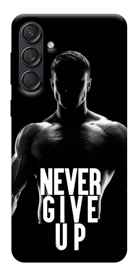 Чехол Never give up для Galaxy M55