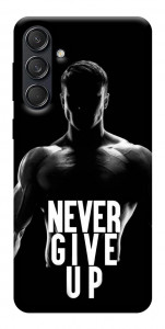 Чехол Never give up для Galaxy M55