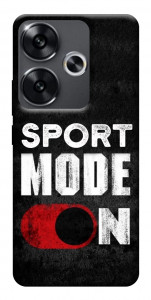 Чехол Sport mode on для Xiaomi Poco F6