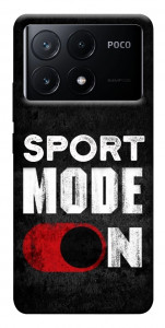 Чохол Sport mode on для Xiaomi Poco X6 Pro