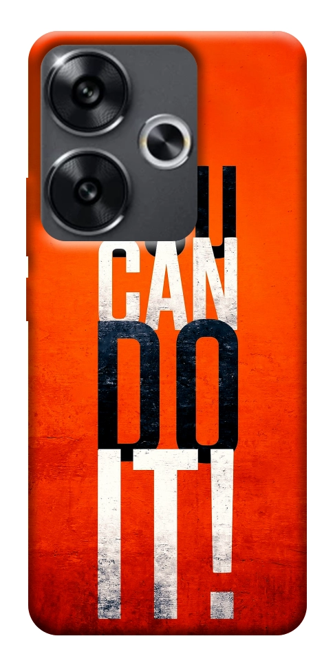 Чехол You can do it для Xiaomi Poco F6