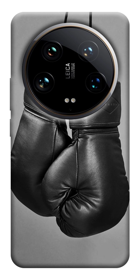 Чохол Чорні боксерські рукавички для Xiaomi 14 Ultra
