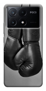 Чохол Чорні боксерські рукавички для Xiaomi Poco X6 Pro