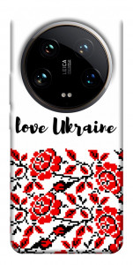 Чохол Love Ukraine для Xiaomi 14 Ultra