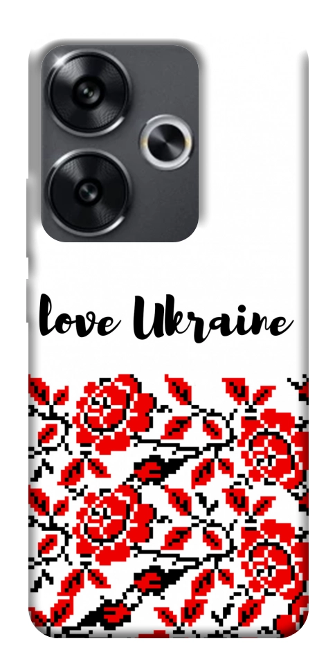 Чехол Love Ukraine для Xiaomi Poco F6