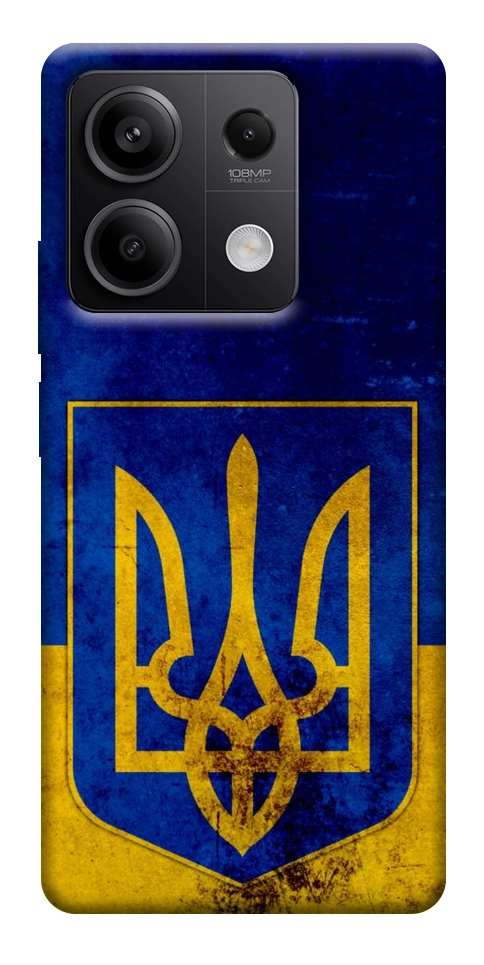 Чехол Украинский герб для Xiaomi Redmi Note 13 5G