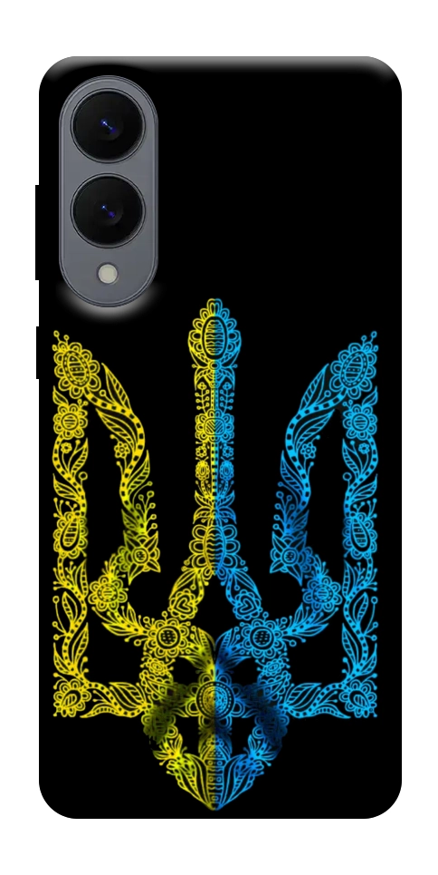 Чехол Жовтоблакитний герб для Galaxy S25 Edge