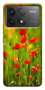 Чехол Маковое поле для Xiaomi Poco F6 Pro