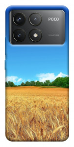 Чехол Пшеничное поле для Xiaomi Poco F6 Pro