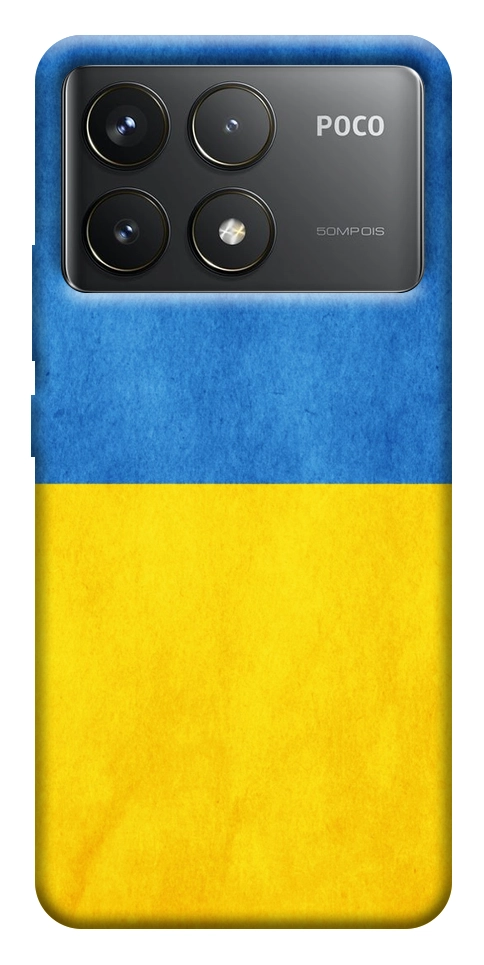 Чехол Флаг України для Xiaomi Poco F6 Pro