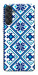Чехол Синя вишиванка для Galaxy M55