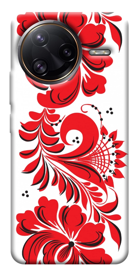 Чохол Червона вишиванка для Xiaomi Poco F7 Ultra