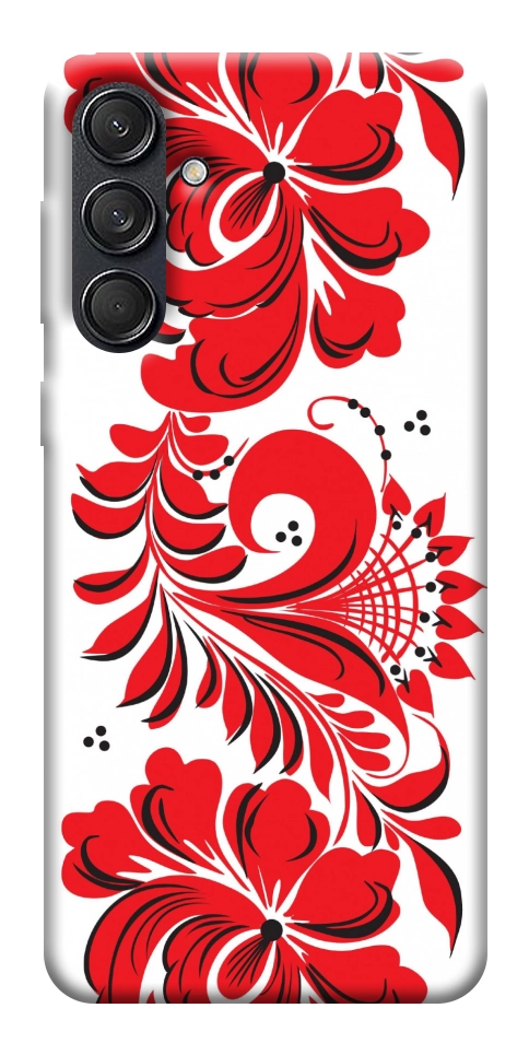 Чехол Червона вишиванка для Galaxy M55