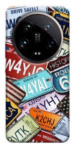Чохол License plate для Xiaomi 14 Ultra