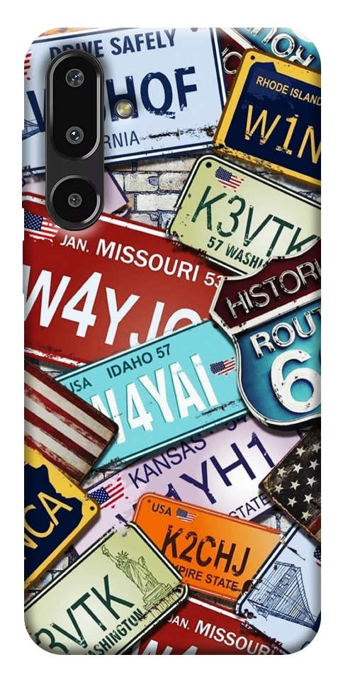 Чехол License plate для Galaxy F16 5G