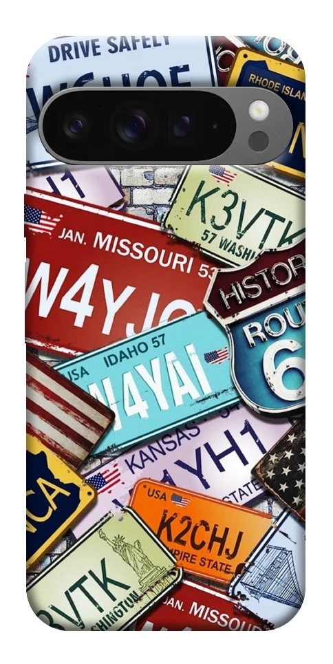 Чохол License plate для Google Pixel 10 Pro XL