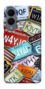 Чехол License plate для Galaxy S25 Edge
