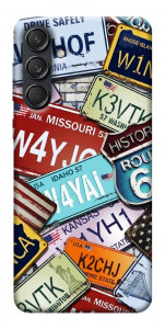 Чехол License plate для Galaxy M55