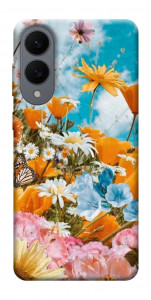 Чехол Летние цветы для Galaxy S25 Edge
