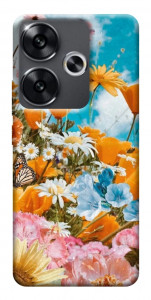 Чехол Летние цветы для Xiaomi Poco F6