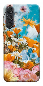 Чехол Летние цветы для Galaxy M55