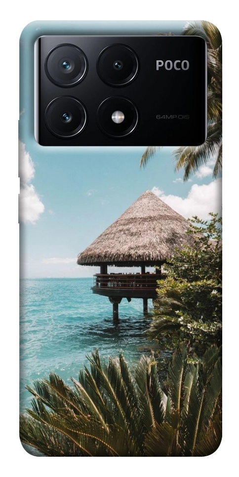 Чохол Тропічний острів для Xiaomi Poco X6 Pro