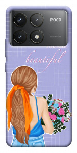 Чехол You are beautiful для Xiaomi Poco F6 Pro