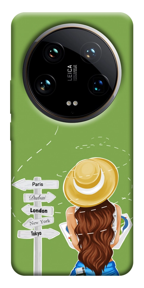 Чохол Travel girl для Xiaomi 14 Ultra